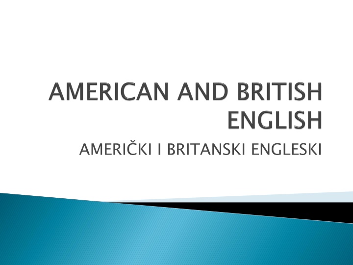 ameri ki i britanski engleski