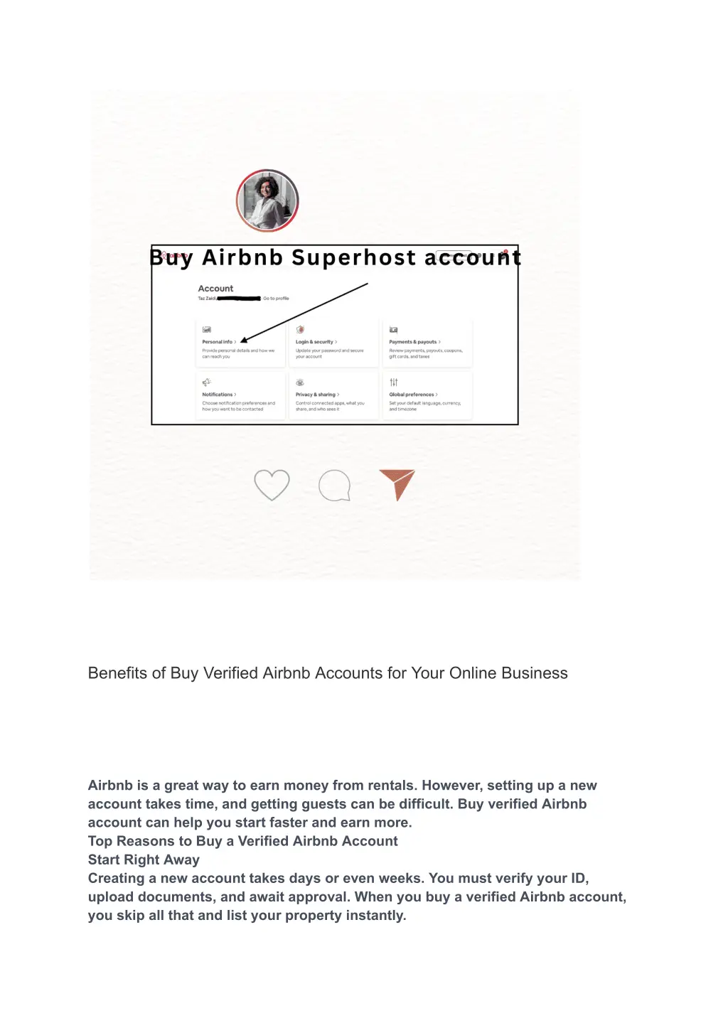 benefits of buy verified airbnb accounts for your