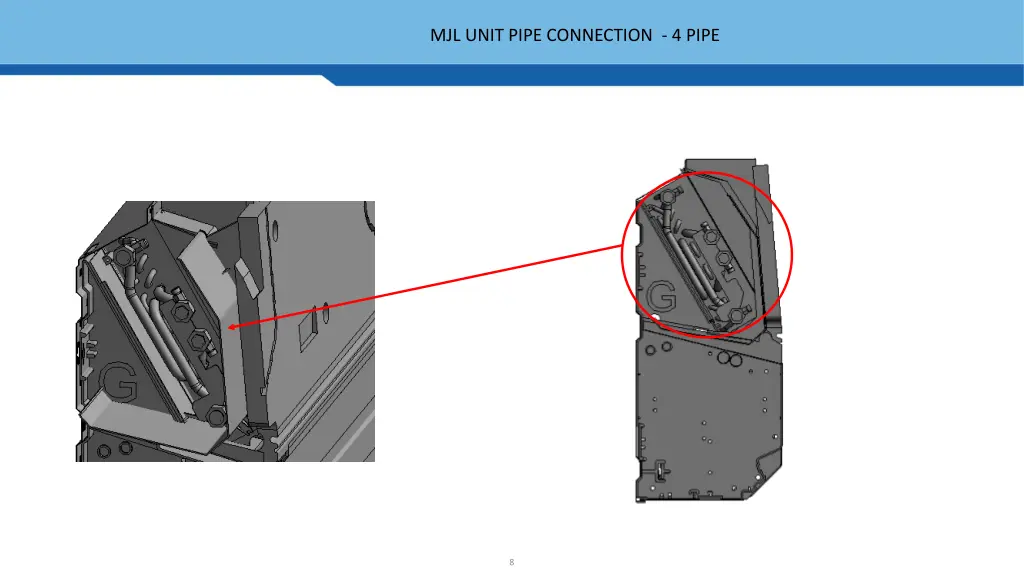 mjl unit pipe connection 4 pipe