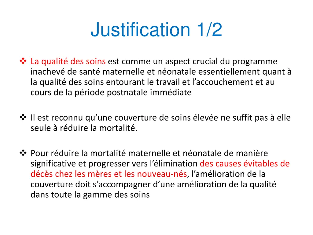 justification 1 2