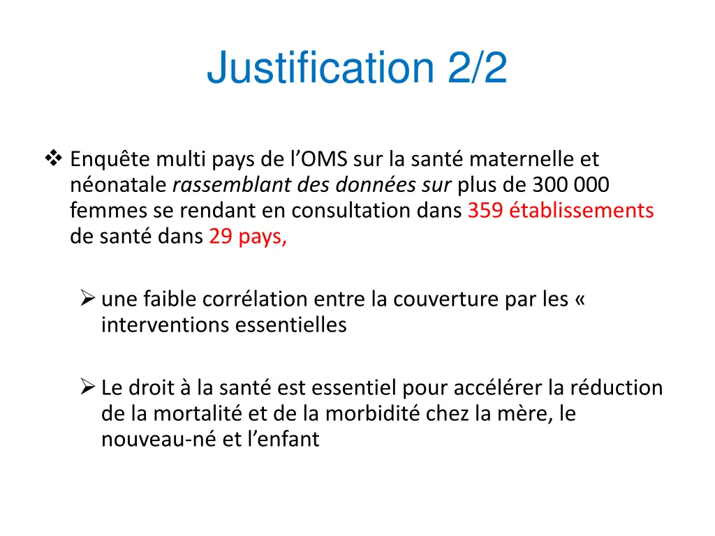 justification 2 2