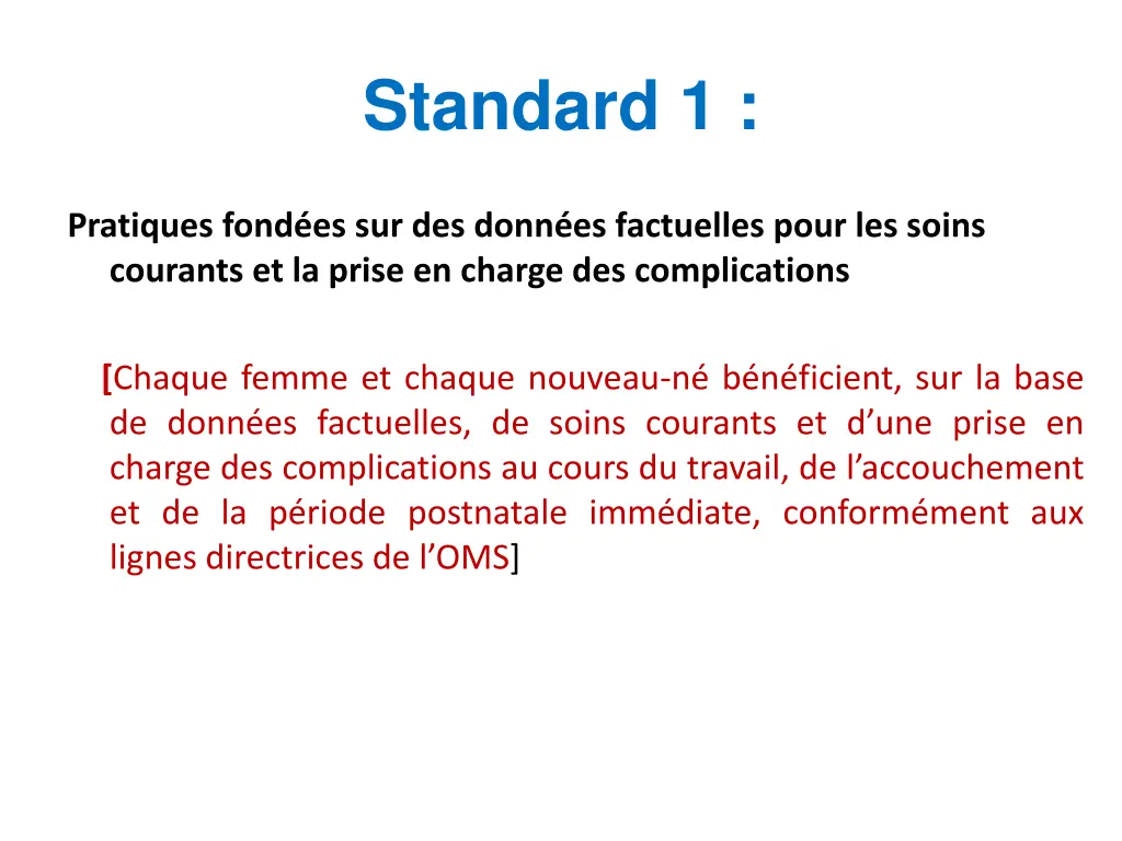 standard 1