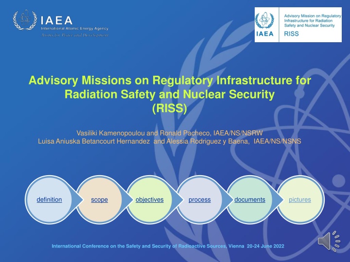 advisory missions on regulatory infrastructure