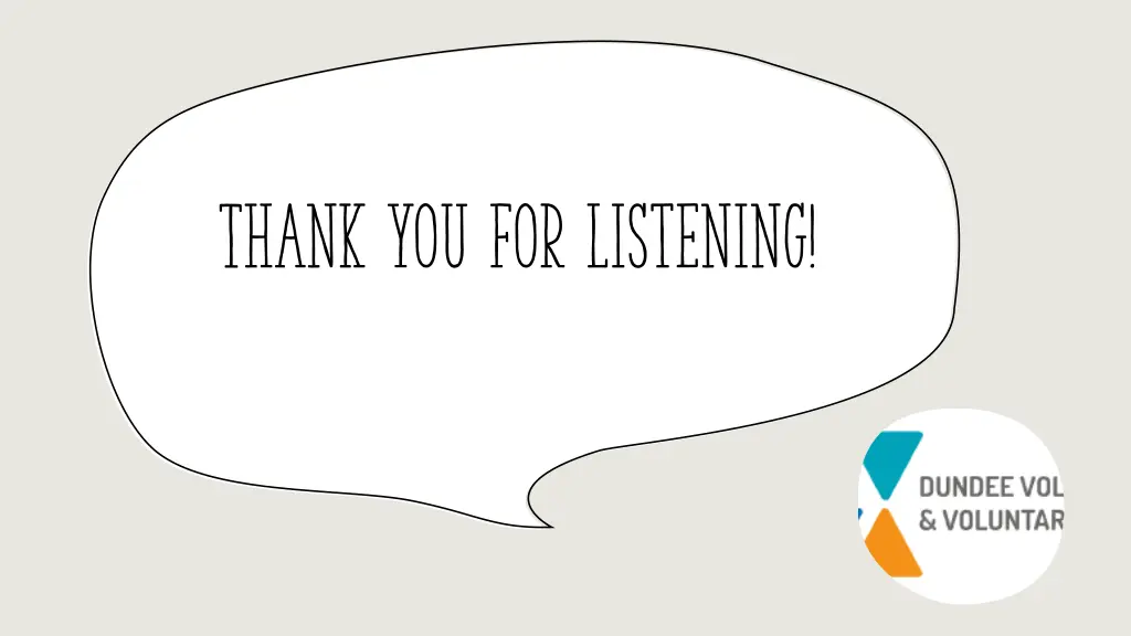 thank you for listening