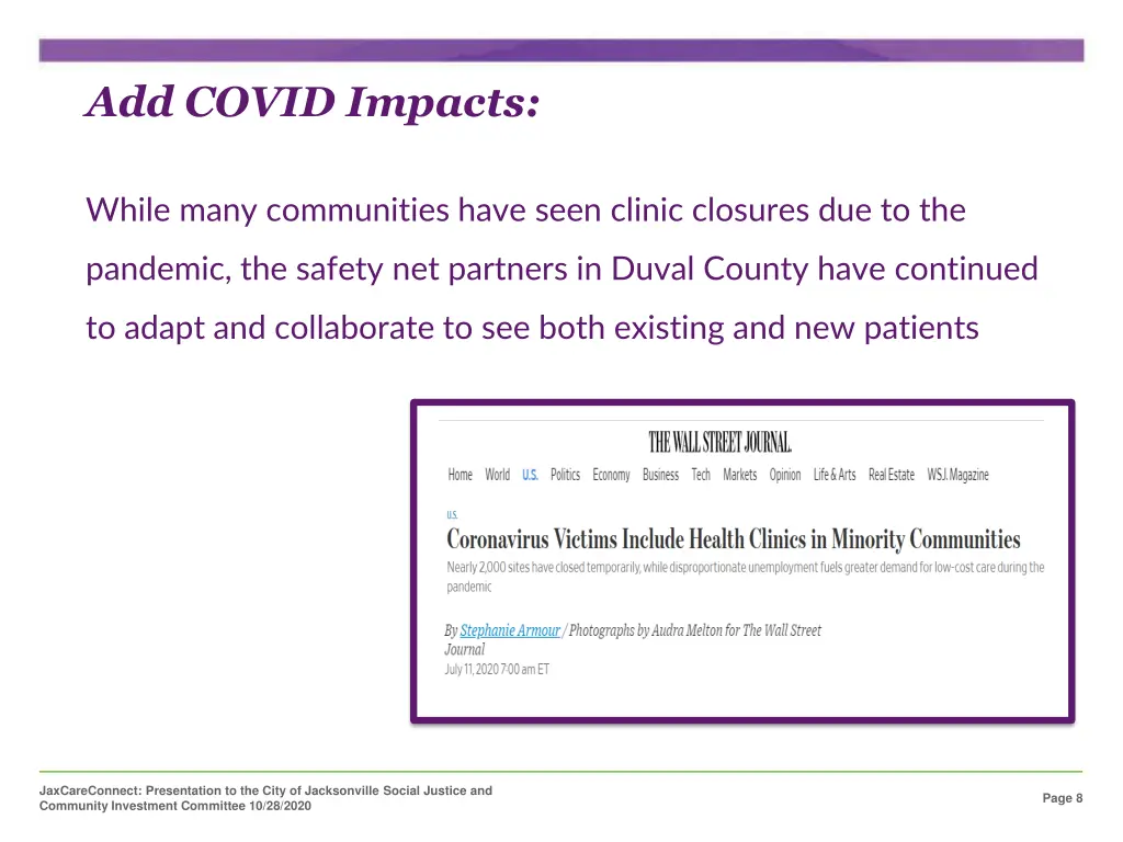 add covid impacts 1