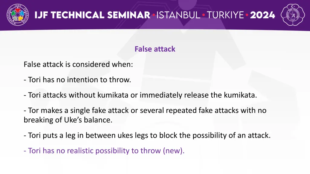 false attack