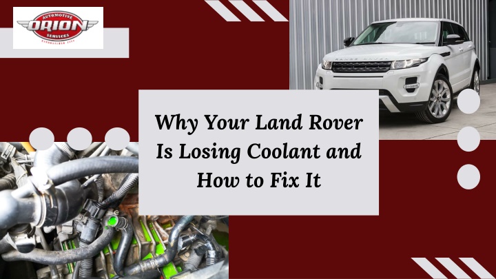why your land rover is losing coolant