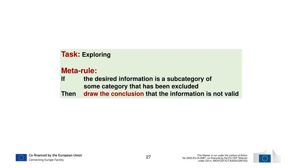 task exploring