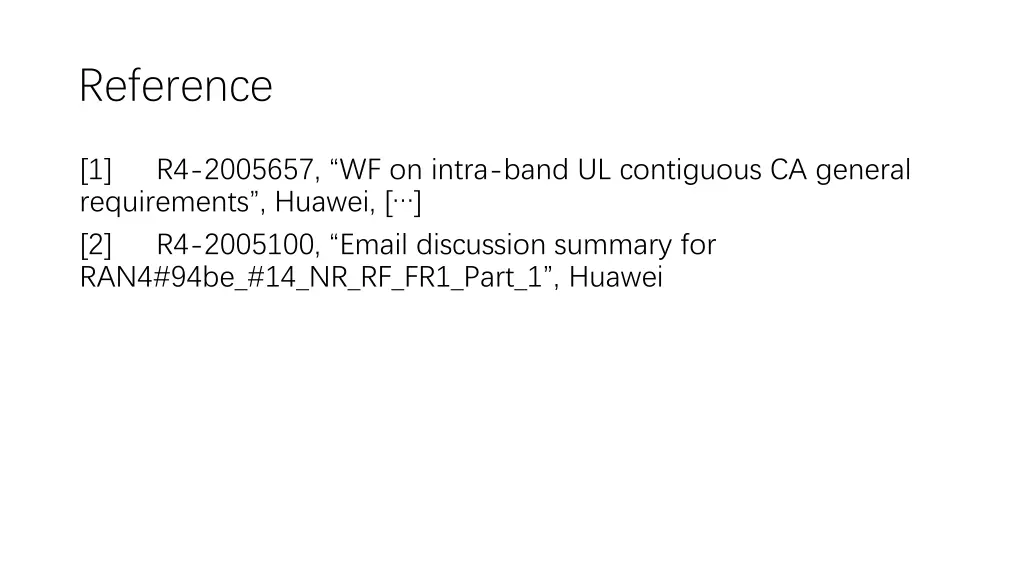 reference