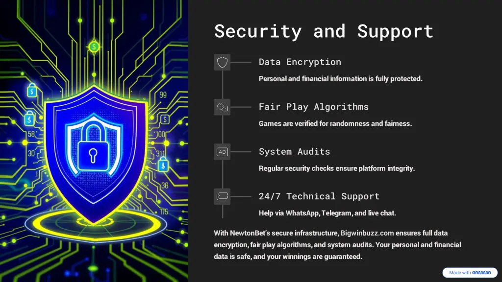 security and support