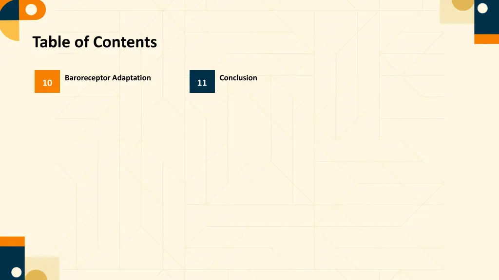table of contents 1