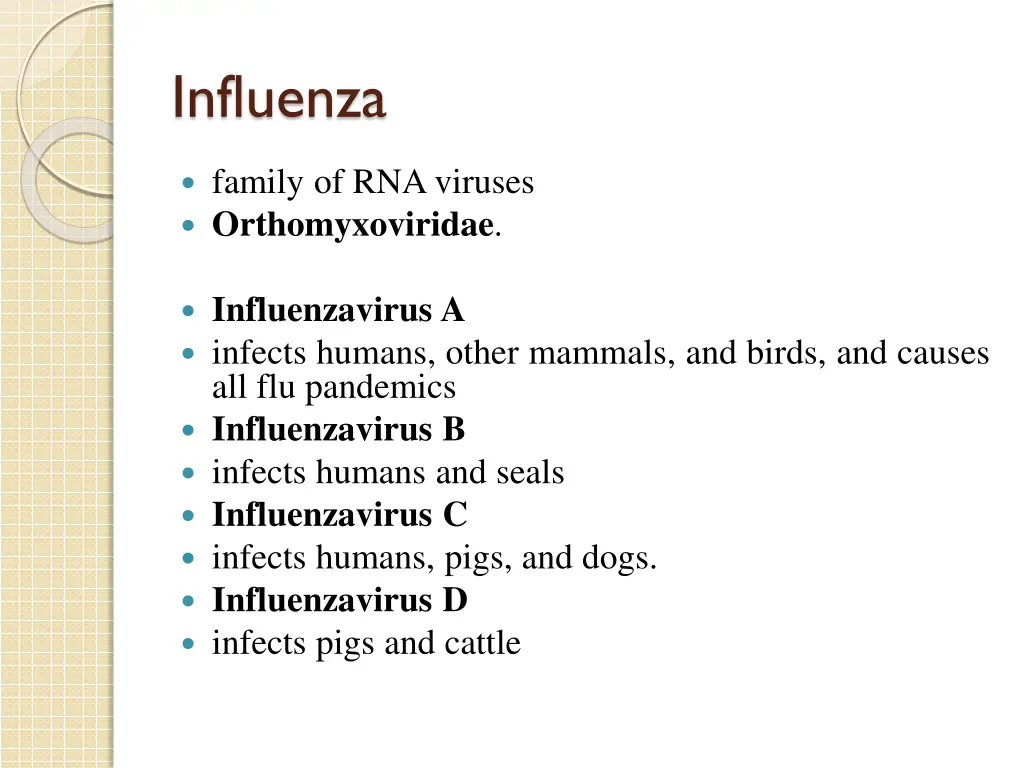 influenza