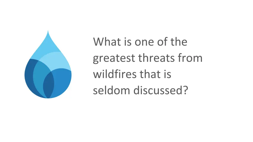 what is one of the greatest threats from