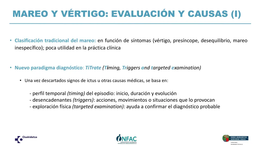 mareo y v rtigo evaluaci n y causas i