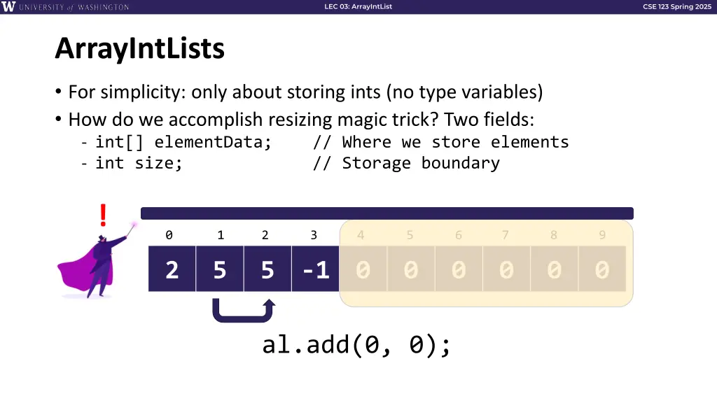 lec 03 arrayintlist 22