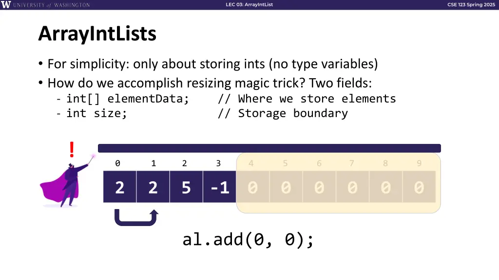 lec 03 arrayintlist 23