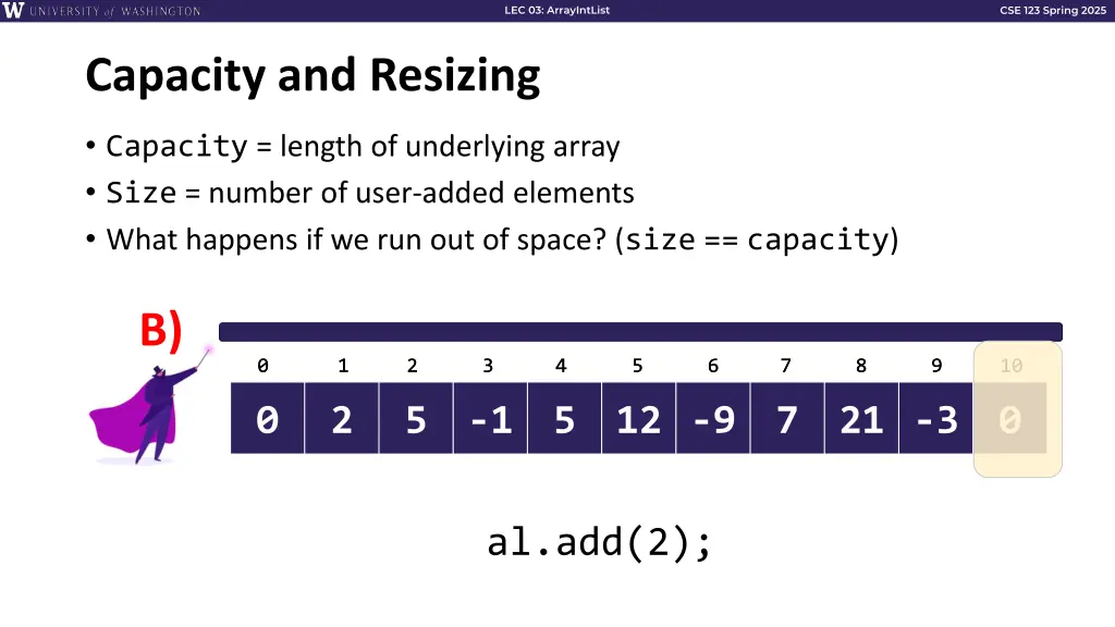 lec 03 arrayintlist 30