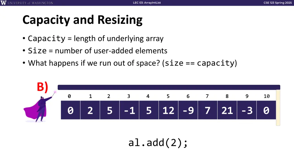 lec 03 arrayintlist 31