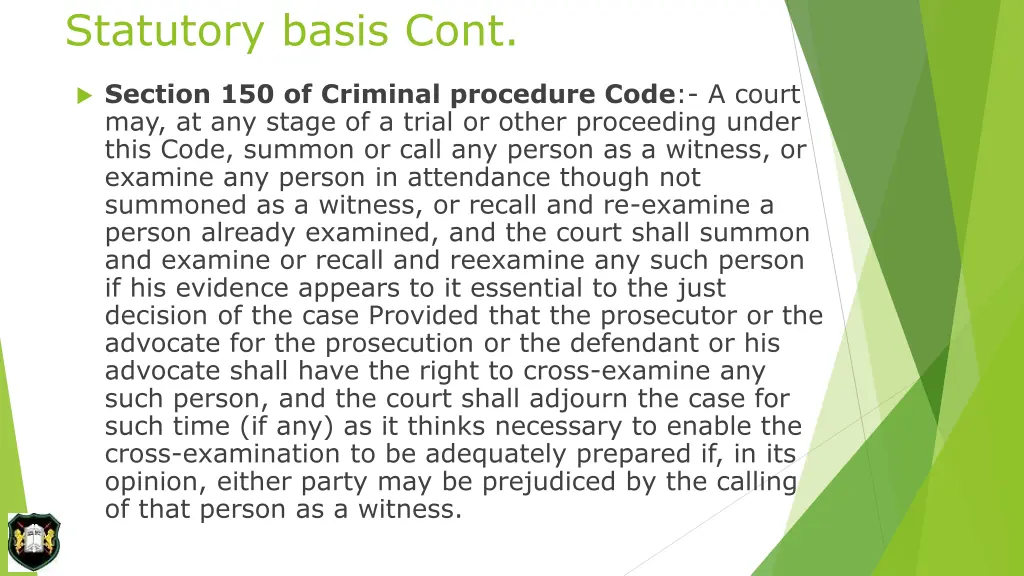statutory basis cont 2