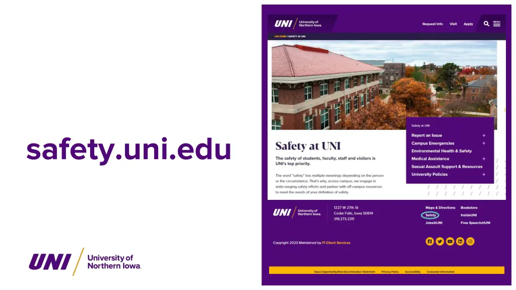 safety uni edu