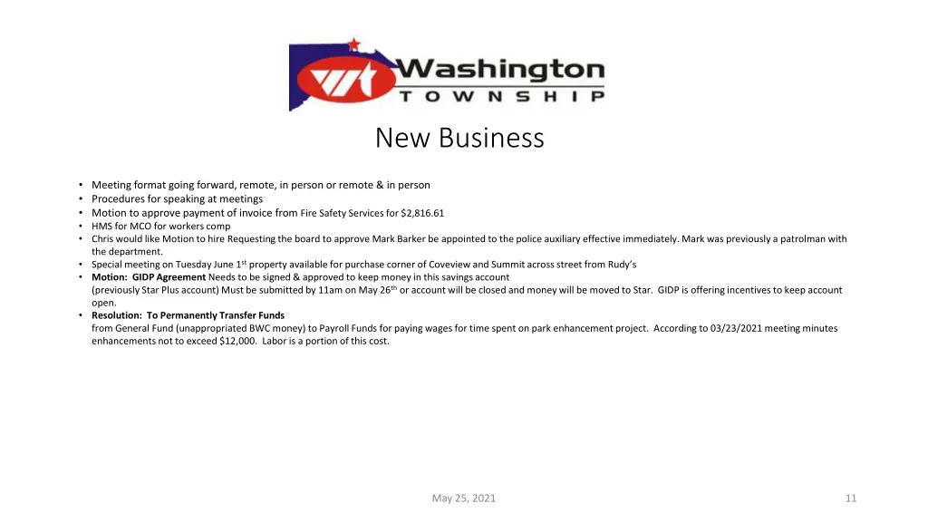 new business