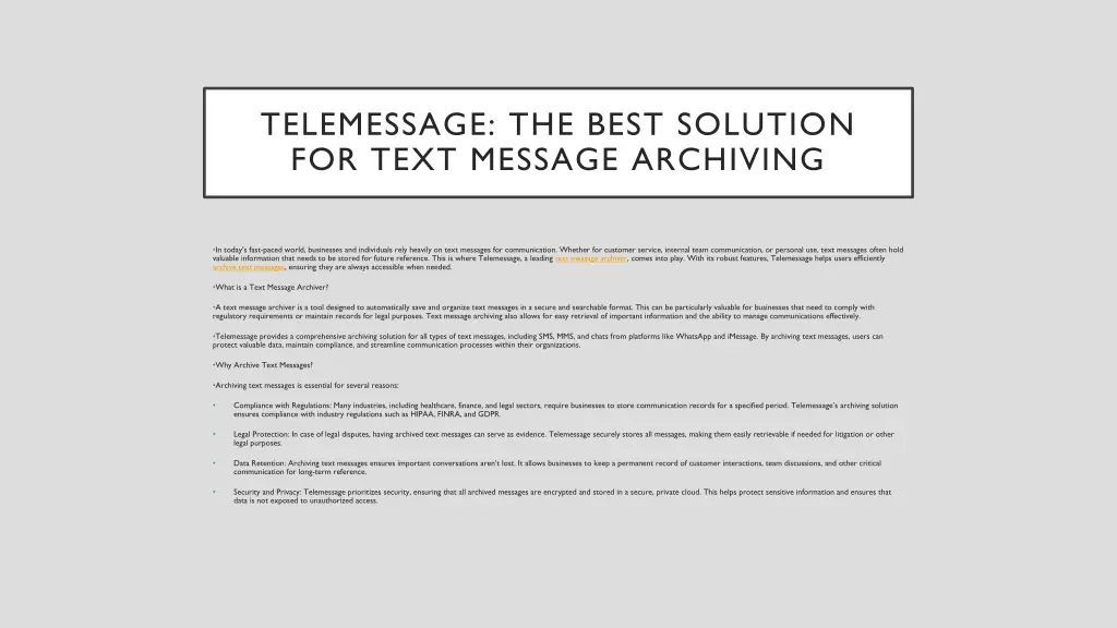 telemessage the best solution for text message 1