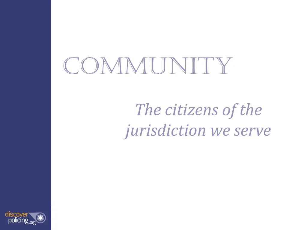 community