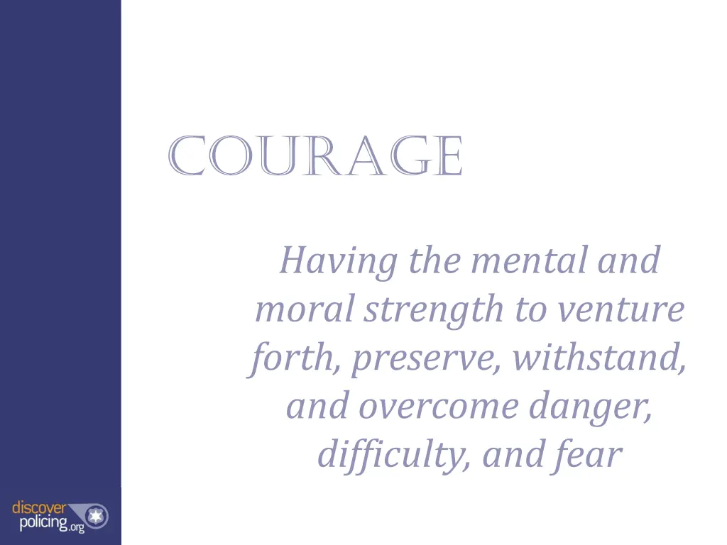 courage