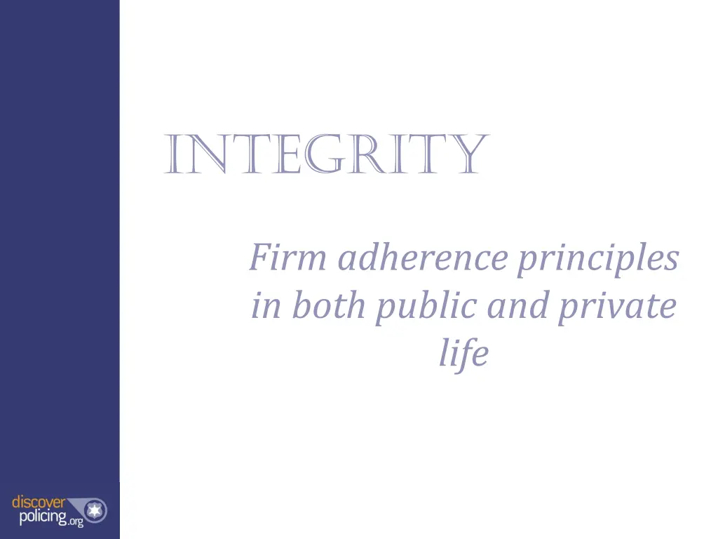 integrity
