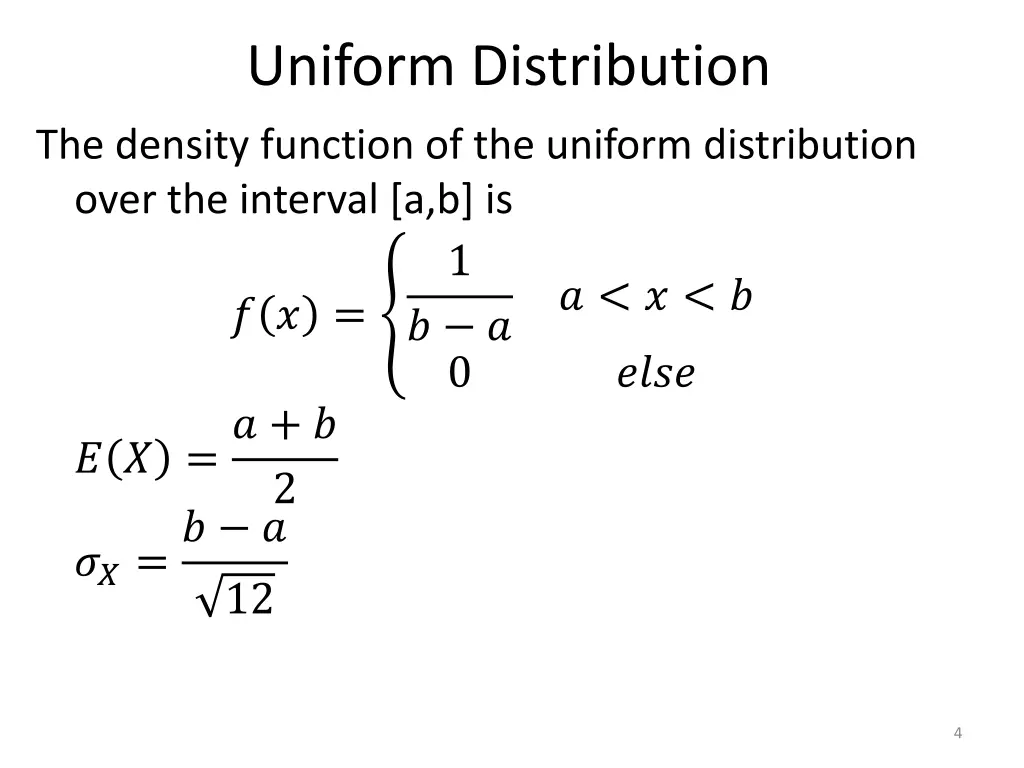 uniform distribution 1