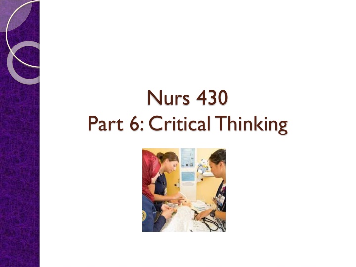 nurs 430