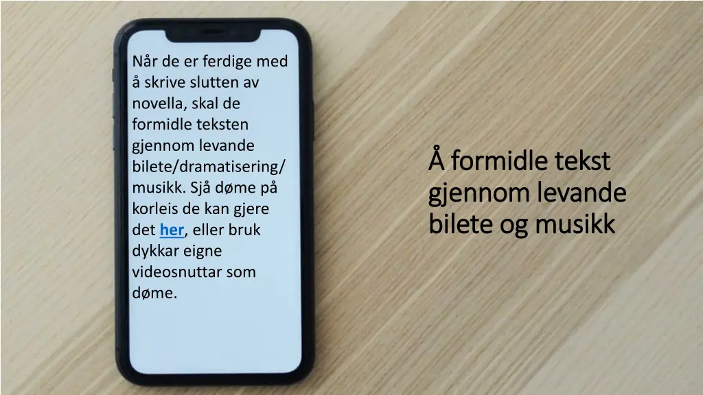 n r de er ferdige med skrive slutten av novella