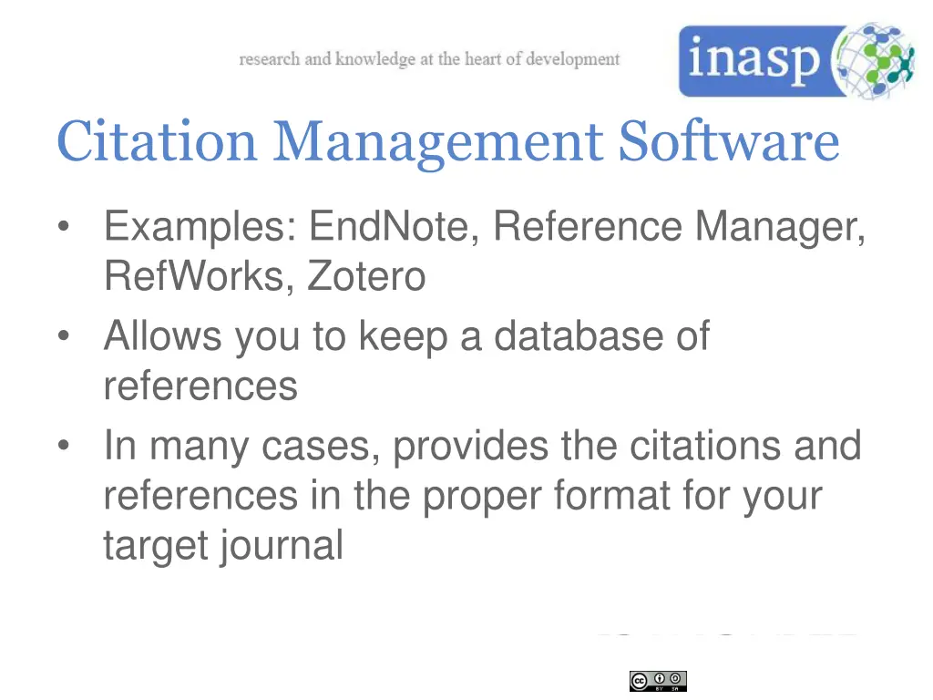 citation management software