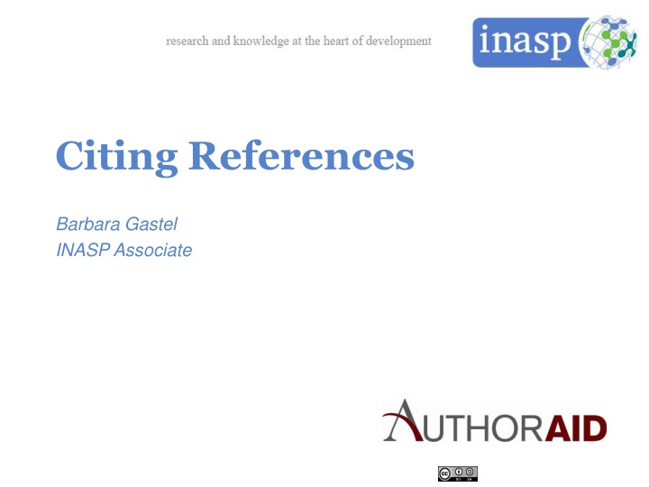 citing references