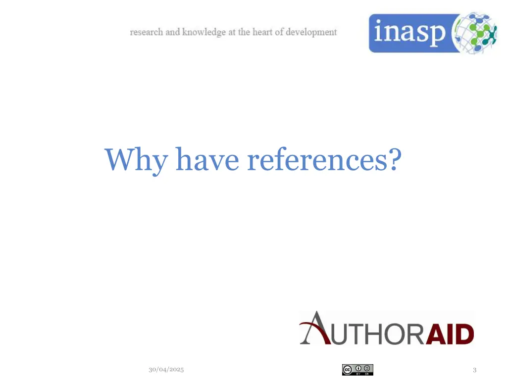 why have references