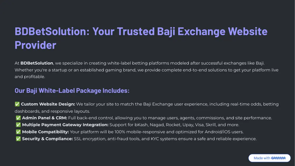 bdbetsolution your trusted baji exchange website