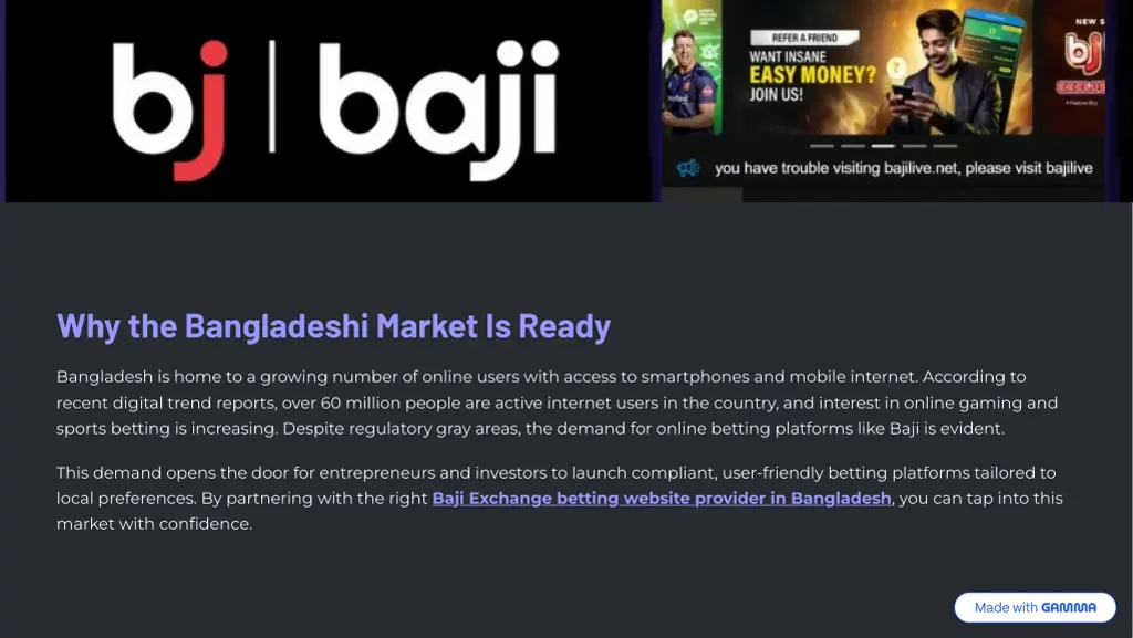why the bangladeshi market is ready