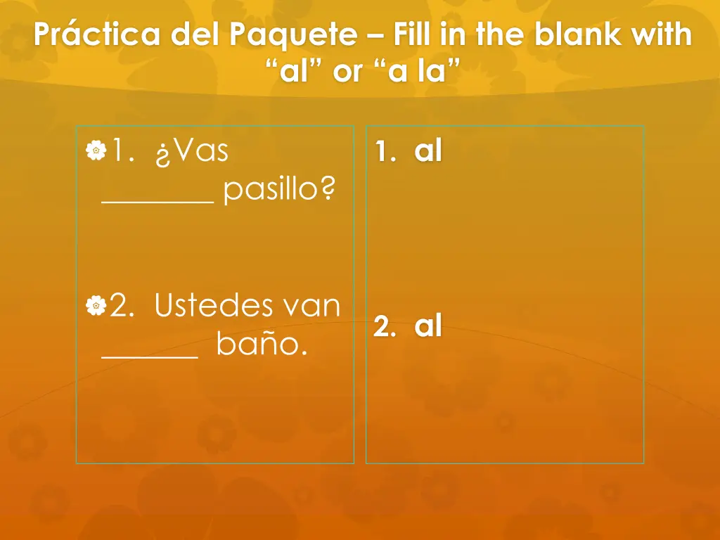 pr ctica del paquete fill in the blank with