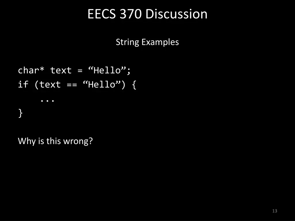 eecs 370 discussion 12