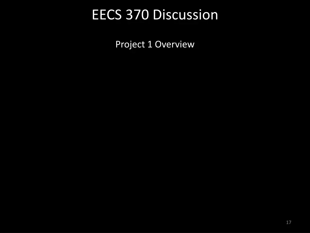 eecs 370 discussion 16