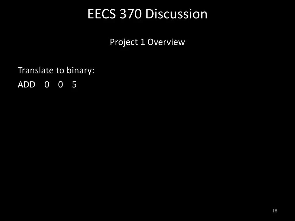 eecs 370 discussion 17
