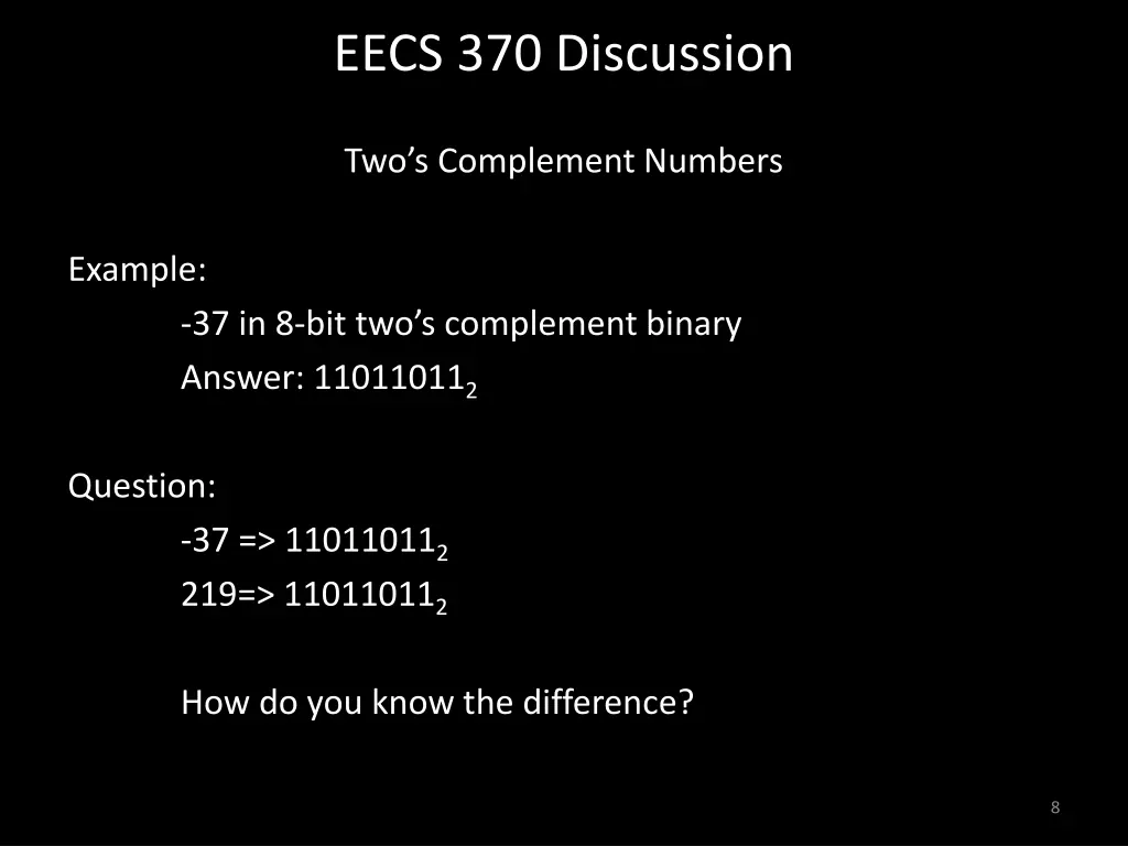 eecs 370 discussion 7