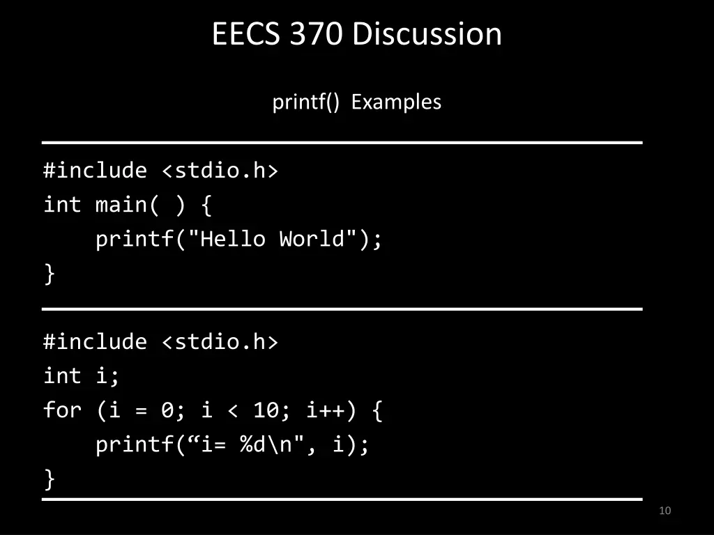 eecs 370 discussion 9