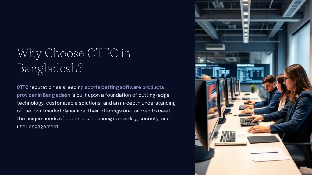 why choose ctfc in bangladesh