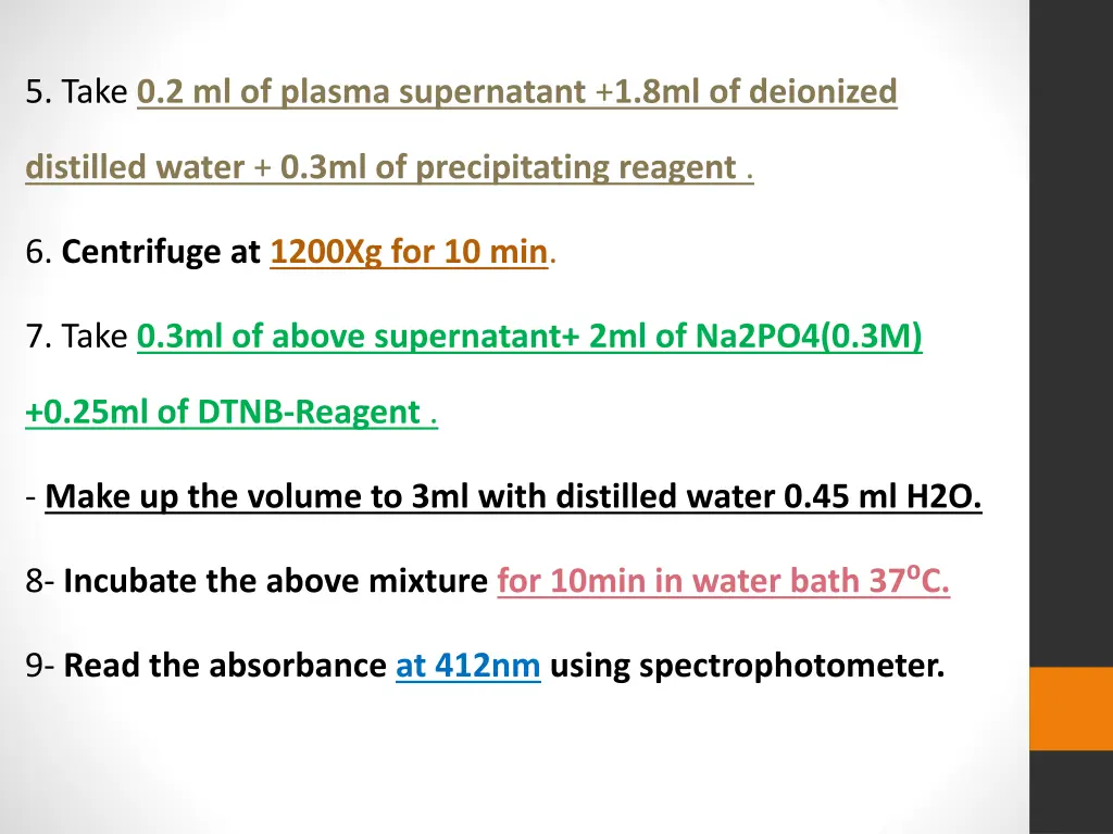 5 take 0 2 ml of plasma supernatant
