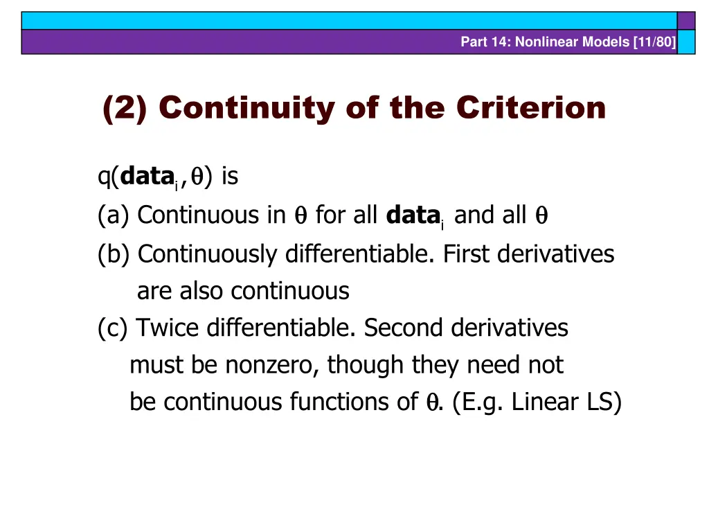 part 14 nonlinear models 11 80
