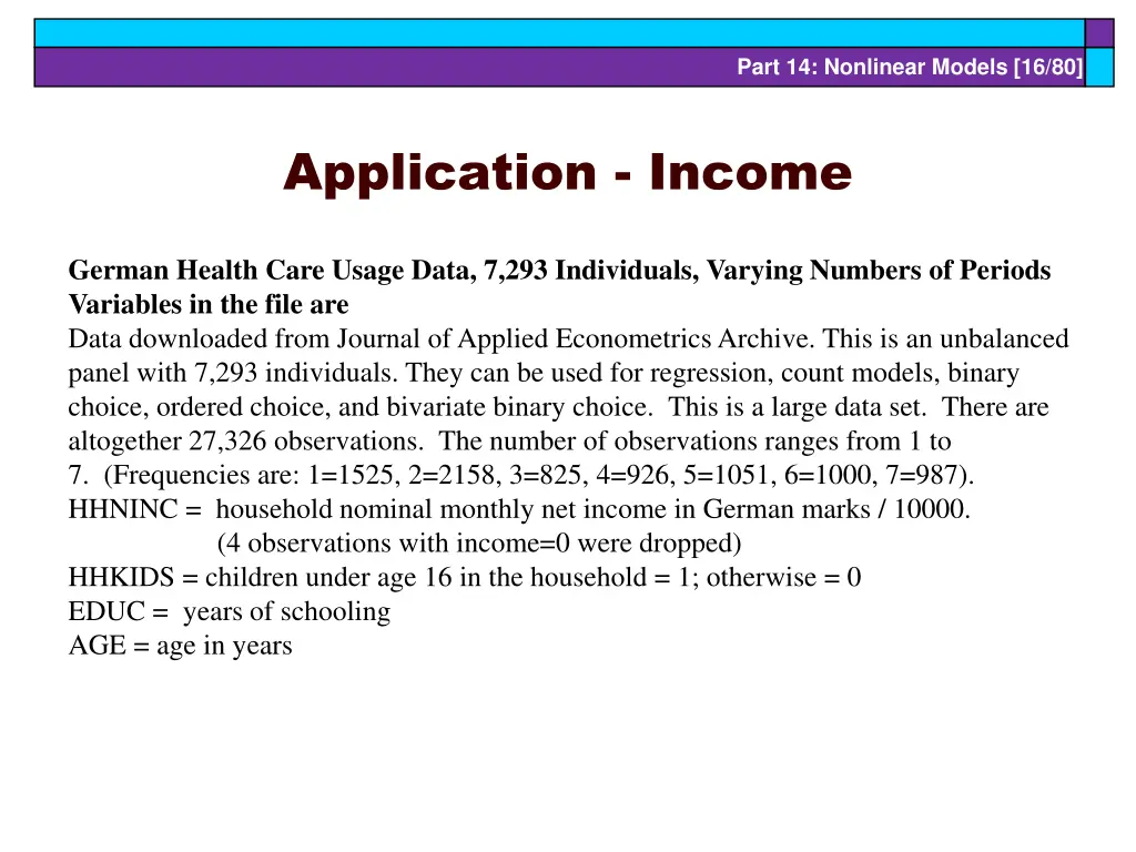part 14 nonlinear models 16 80