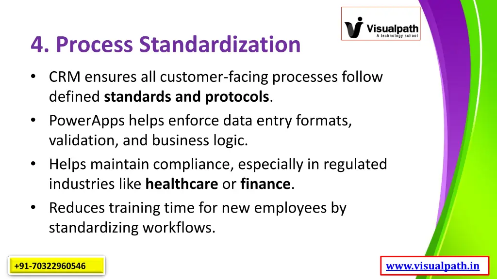 4 process standardization