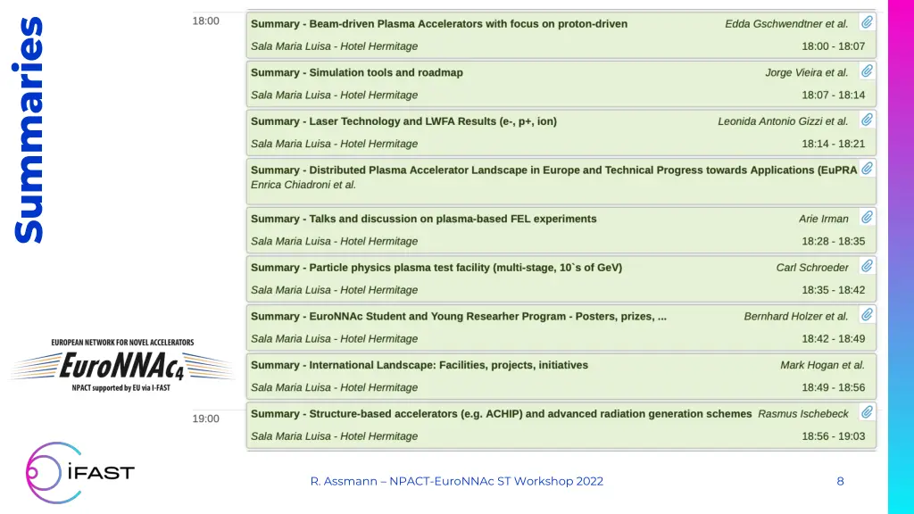 summaries