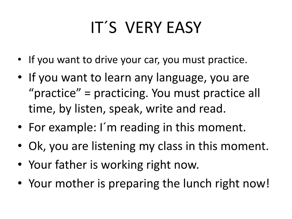 it s very easy